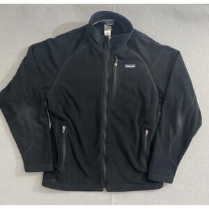 Patagonia Better Sweater Fleece Black Jacket Men's Size M Full Zip Polartec